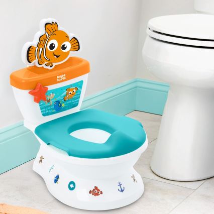 Bright Starts - Orinal infantil con sonido MY SIZE Finding Nemo 2xAAA