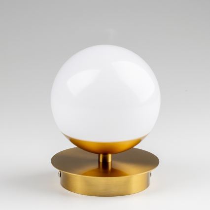 Brilagi - Aplique de pared LED para baño BALL LED/6W/230V 3000/4000/6500K IP44 dorado