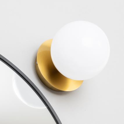 Brilagi - Aplique de pared LED para baño BALL LED/6W/230V 3000/4000/6500K IP44 dorado