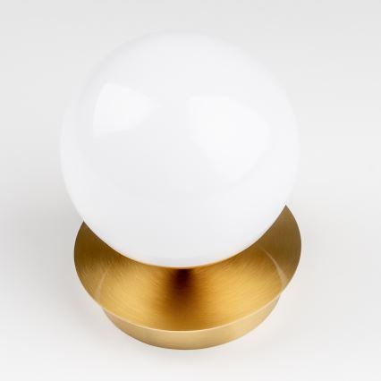 Brilagi - Aplique de pared LED para baño BALL LED/6W/230V 3000/4000/6500K IP44 dorado