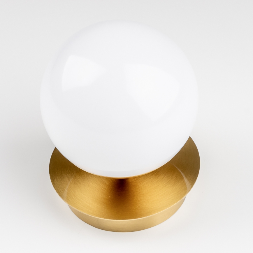 Brilagi - Aplique de pared LED para baño BALL LED/6W/230V 3000/4000/6500K IP44 dorado