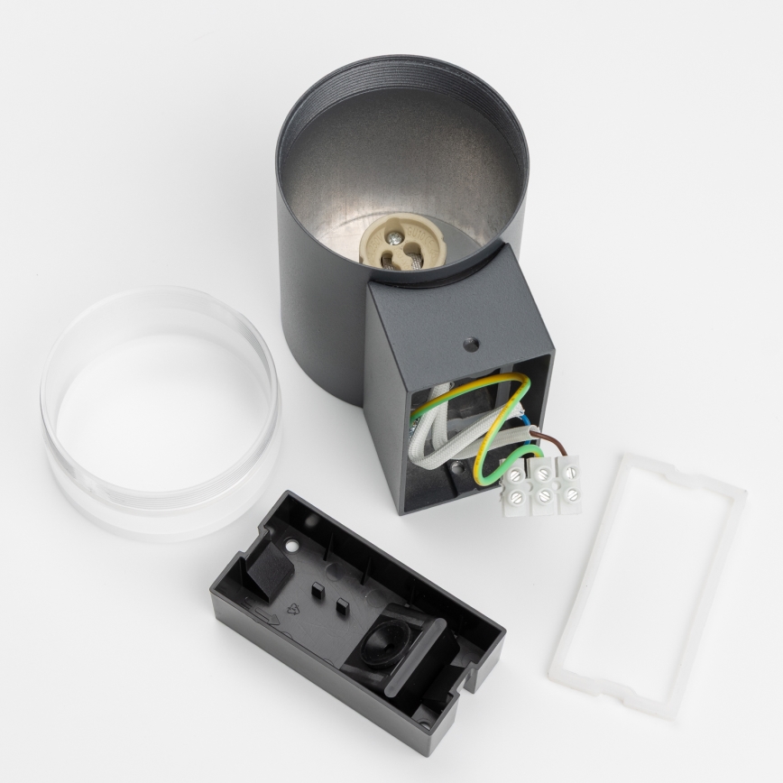 Brilagi - Aplique de exterior MATERA 1xGU10/30W/230V antracita IP54