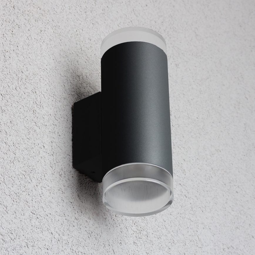 Brilagi - Aplique de exterior MATERA 2xGU10/30W/230V IP54