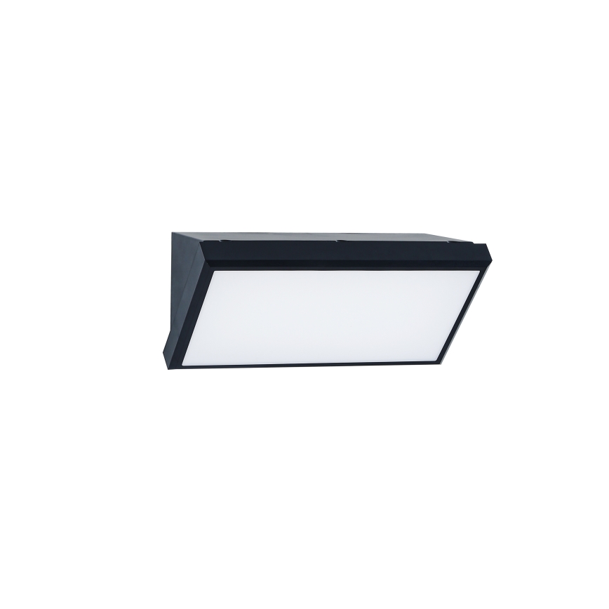 Brilagi - Aplique de exterior TRIANGLE 1xE27/60W/230V negro IP65