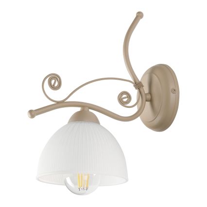 Brilagi - Aplique de pared ANTICO MODERN 1xE27/60W/230V beige