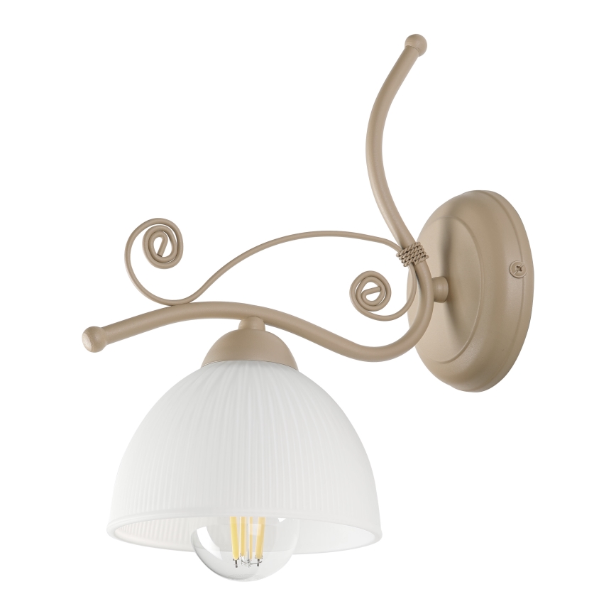 Brilagi - Aplique de pared ANTICO MODERN 1xE27/60W/230V beige