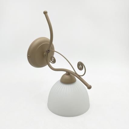 Brilagi - Aplique de pared ANTICO MODERN 1xE27/60W/230V beige