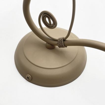Brilagi - Aplique de pared ANTICO MODERN 1xE27/60W/230V beige