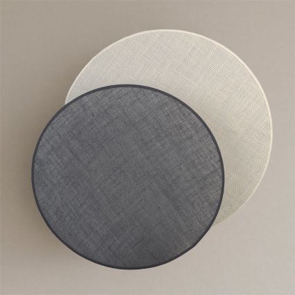 Brilagi - Aplique de pared CIRCLES 1xE27/60W/230V Ø 45 cm crema/gris