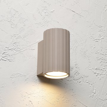 Brilagi - Aplique de pared CRISPINA 1xGU10/10W/230V 10 cm beige