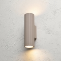 Brilagi - Aplique de pared CRISPINA 2xGU10/10W/230V 20 cm beige