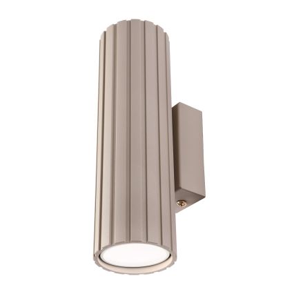 Brilagi - Aplique de pared CRISPINA 2xGU10/10W/230V 20 cm beige