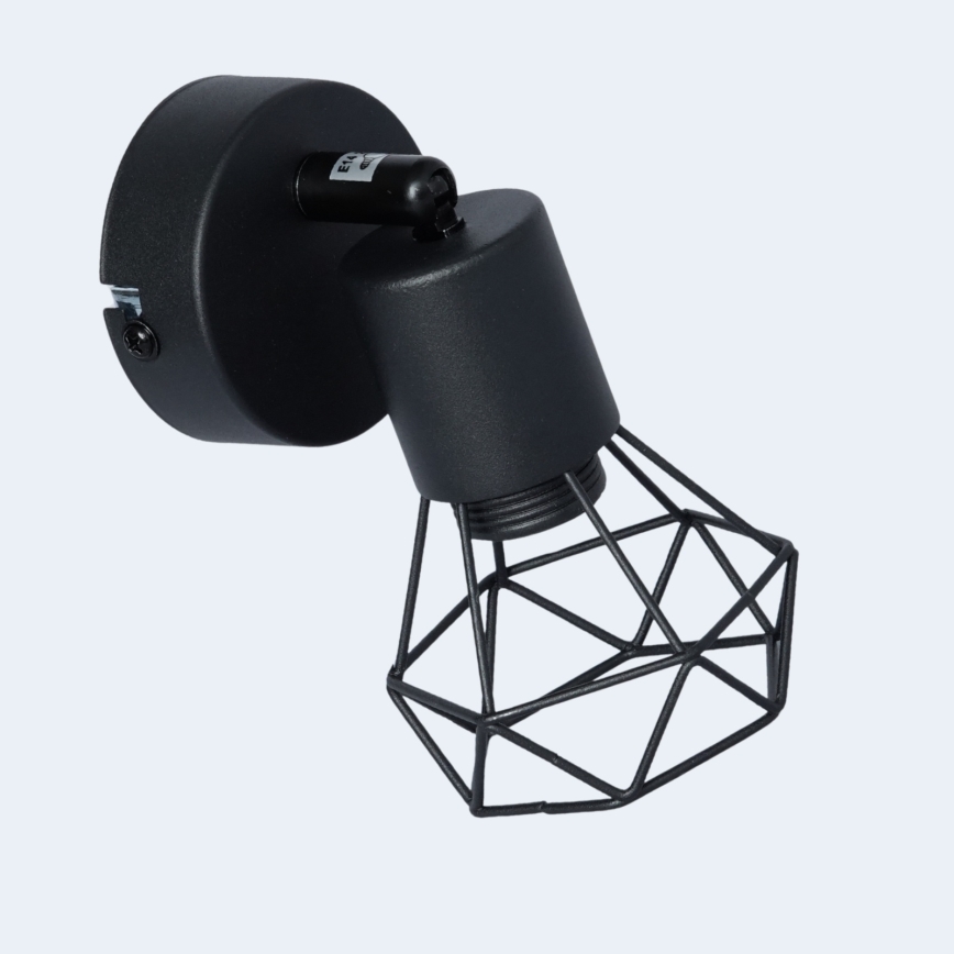 Brilagi - Aplique de pared direccional CAGE 1xE14/40W/230V