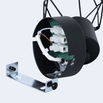 Brilagi - Aplique de pared direccional CAGE 1xE14/40W/230V