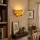 Brilagi - Aplique de pared estilo Tiffany con vitral SUNFLOWER 1xE14/40W/230V
