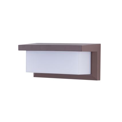 Brilagi - Aplique de pared exterior BRICKY 1xE27/60W/230V marrón IP54