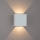 Brilagi - Aplique de pared exterior DOUBLERAY LED/6W/230V, blanco, IP54