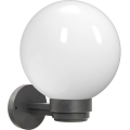 Brilagi - Aplique de pared exterior HARBOR 1xE27/40W/230V IP33 antracita/blanco