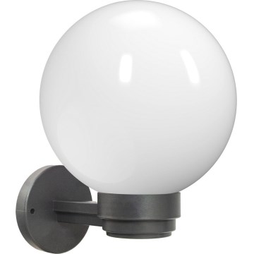 Brilagi - Aplique de pared exterior HARBOR 1xE27/40W/230V IP33 antracita/blanco