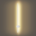 Brilagi - Aplique de pared exterior LED AURA 20W/230V 3000K IP54 97 cm blanco CRI 90