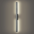 Brilagi - Aplique de pared exterior LED LINEO LED/24W/230V 4000K IP65 100 cm antracita CRI 90