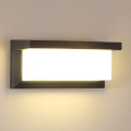 Brilagi - Aplique de pared exterior LED regulable BRICKY 1xE27/6W/230V 2700-6500K IP54 antracita