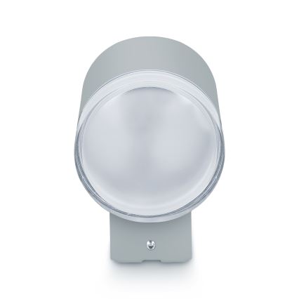 Brilagi - Aplique de pared exterior LED RGBW regulable MATERA 1xGU10/4,8W/230V 3000K IP54 gris + mando a distancia