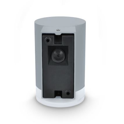 Brilagi - Aplique de pared exterior LED RGBW regulable MATERA 1xGU10/4,8W/230V 3000K IP54 gris + mando a distancia