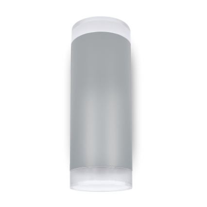 Brilagi - Luminaria de pared exterior LED RGBW regulable MATERA 2xGU10/4,8W/230V 3000K IP54 gris + mando a distancia
