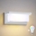 Brilagi - Aplique de pared exterior LED RGBW regulable BRICKY 1xE27/9W/230V 2700-6500K IP54 blanco