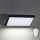 Brilagi - Aplique de pared exterior LED RGBW regulable TRIANGLE 1xE27/9W/230V 2700-6500K IP65 negro