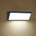 Brilagi - Aplique de pared exterior LED TRIANGLE/42W/230V 3000/4000/6500K 45 cm negro IP65