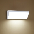 Brilagi - Aplique de pared exterior LED TRIANGLE LED/42W/230V 3000/4000/6500K 45 cm blanco IP65