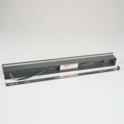 Brilagi - Aplique LED de pared para exterior LINEAR LED/8W/230V 3000K IP65 30 cm antracita CRI 90