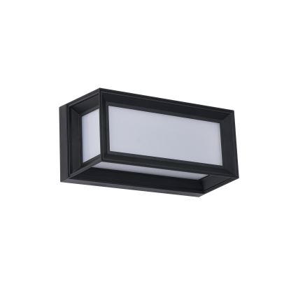 Brilagi - Aplique de pared exterior PARKER 1xE27/60W/230V negro IP44