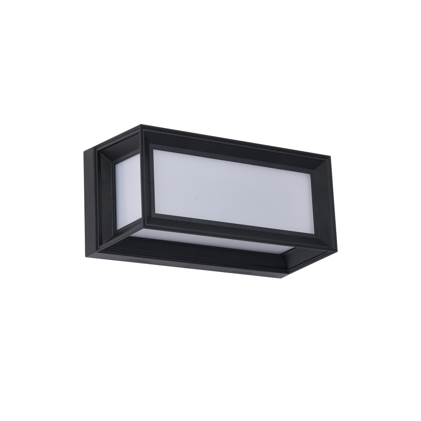 Brilagi - Aplique de pared exterior PARKER 1xE27/60W/230V negro IP44