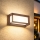 Brilagi - Aplique de pared exterior PARKER LED/12W/230V marrón IP44