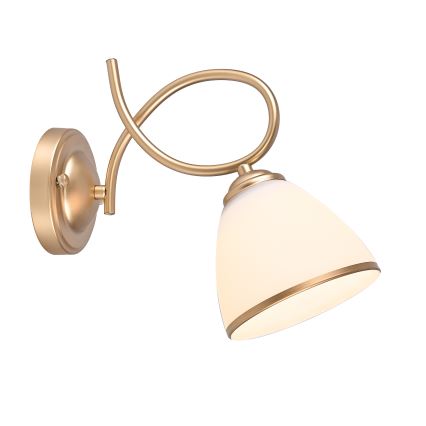 Brilagi - Aplique de pared FRED 1xE27/60W/230V dorado