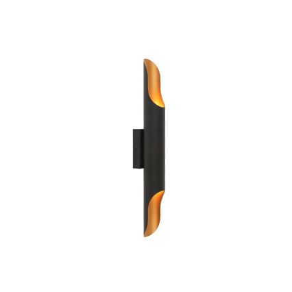 BRILAGI - Aplique de pared KALMAR 2xE27/40W/230V negro/bronce