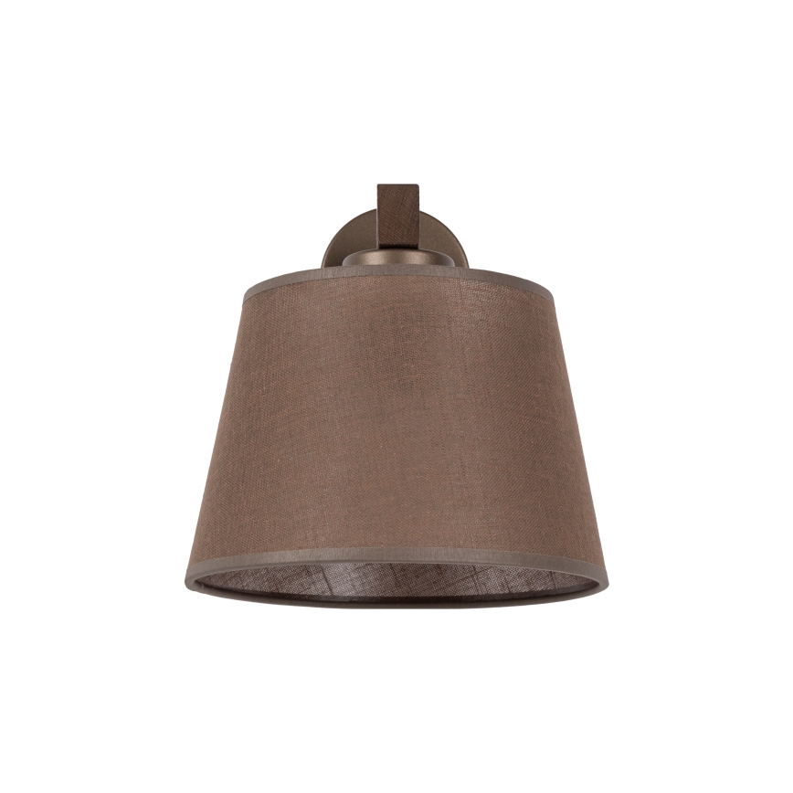 Brilagi - Aplique de pared LATTE 1xE27/15W/230V pino/marrón