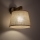 Brilagi - Aplique de pared LATTE SABIA 1xE27/15W/230V pino/beige