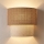 Brilagi - Aplique de pared LED BOHO ECO 1xE27/10W/230V beige/crema