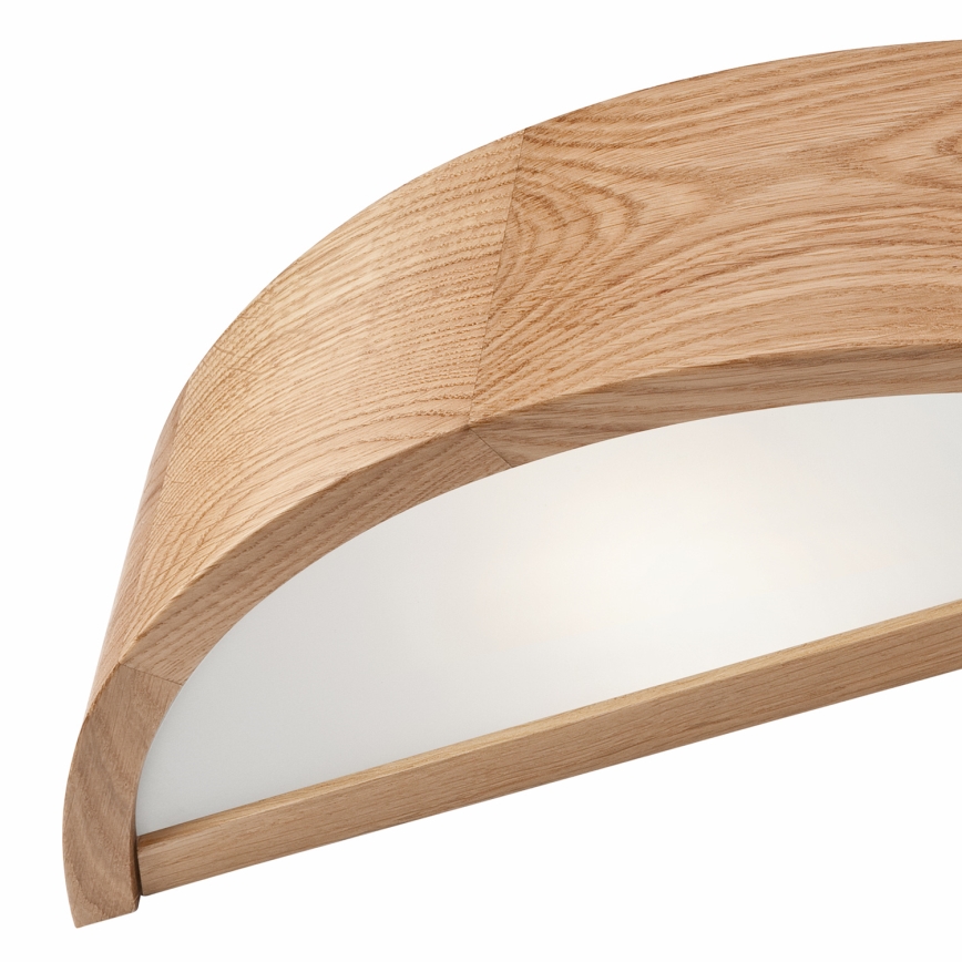 BRILAGI - Aplique de pared LED CARVALHO 1xE27/15W/230V roble