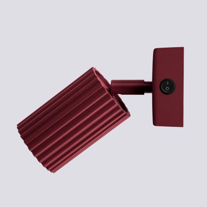 BRILAGI - Aplique de pared LED CRESTO 1xGU10/10W/230V burdeos