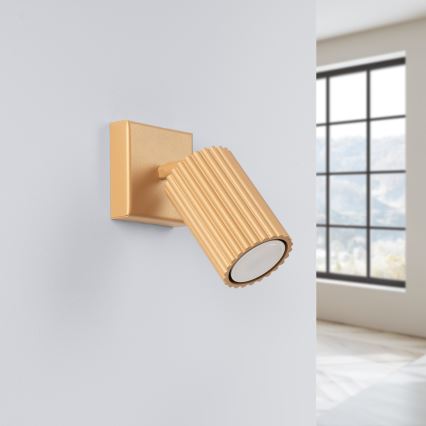 BRILAGI - Aplique de pared LED CRESTO 1xGU10/10W/230V dorado