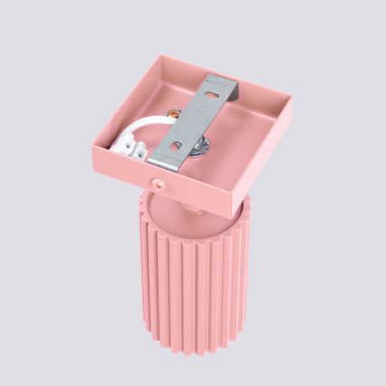 Brilagi - Aplique de pared LED CRESTO 1xGU10/10W/230V rosa