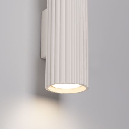 Brilagi - Aplique de pared LED CRESTO 2xGU10/10W/230V 20 cm crema
