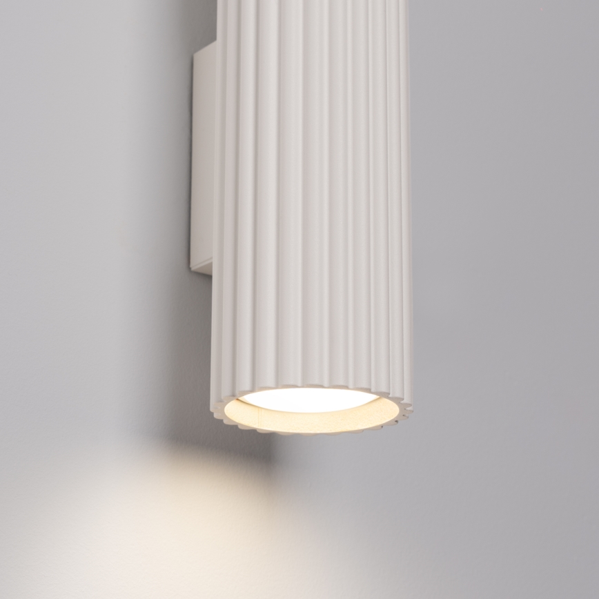 Brilagi - Aplique de pared LED CRESTO 2xGU10/10W/230V 20 cm crema
