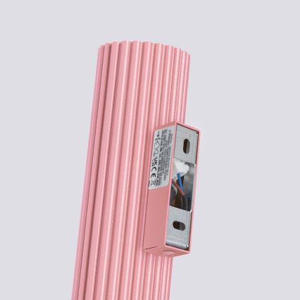 Brilagi - Aplique de pared LED CRESTO 2xGU10/10W/230V 20 cm rosa