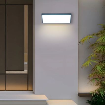 Brilagi - Aplique de pared LED para exterior TRIANGLE LED/42W/230V 45 cm antracita IP65